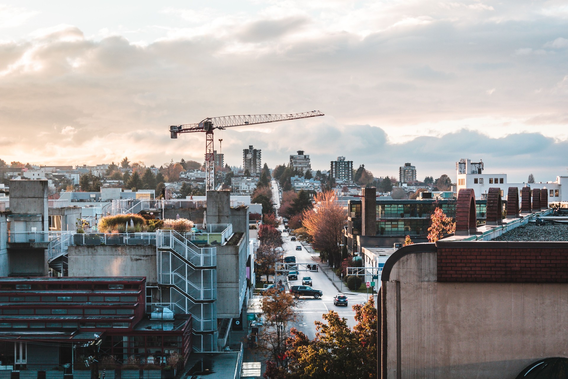 Streets of Vancouver BC, Canada
